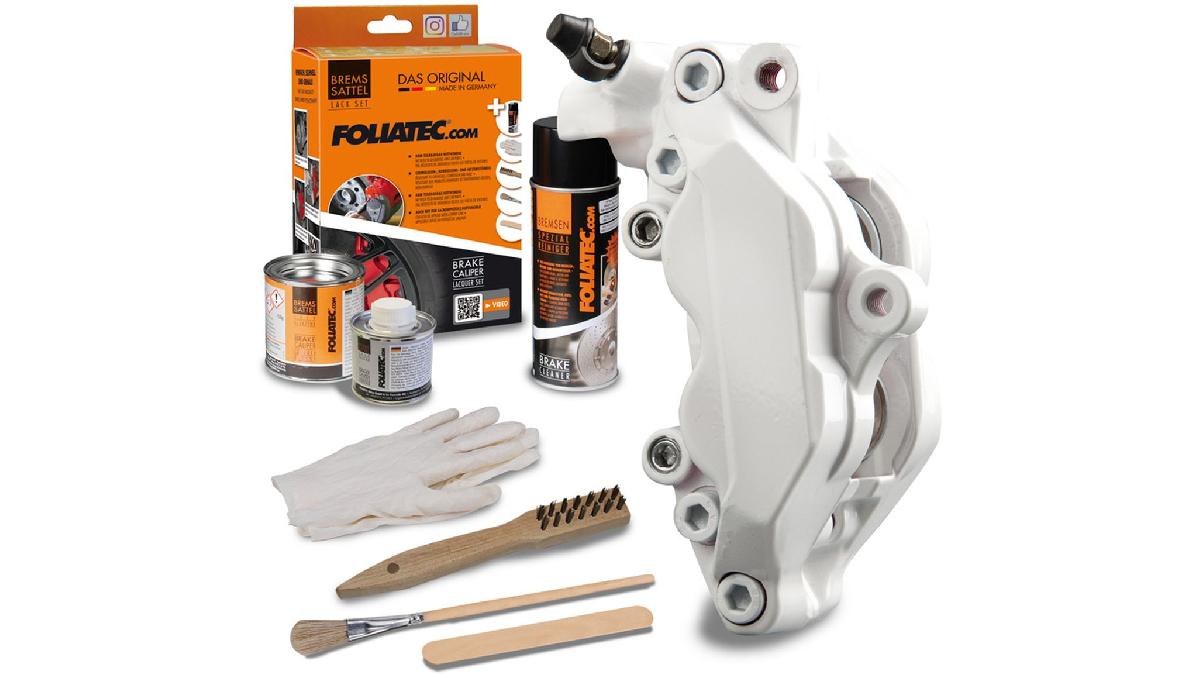 FOLIATEC+Kit+de+peinture+d%27%C3%A9trier+de+frein+couleur+blanc